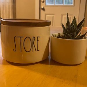 Rae Dunn “Store” Canister with Lid